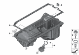 Diagram for 2008 BMW 535i Oil Pan - 11137559857