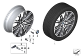 Diagram for BMW 530i xDrive Alloy Wheels - 36118053502