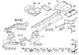 Diagram for BMW 645Ci Exhaust Heat Shield - 51487033726