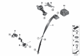 Diagram for 2017 BMW X1 Seat Belt - 72117378262