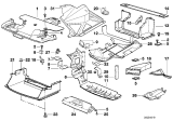 Diagram for 1997 BMW 318is Fender Splash Shield - 51718135941