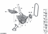 Diagram for BMW 550i Oil Pump - 11417643256