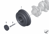 Diagram for BMW Crankshaft Pulley - 11238512072