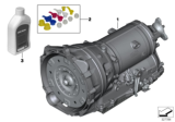 Diagram for BMW 535d Transmission Assembly - 24008605535