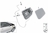 Diagram for 2014 BMW i3 Fuel Filler Housing - 51177335742