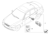 Diagram for 2006 BMW 325i Door Lock Cylinder - 51210032839