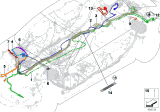 Diagram for BMW X3 Battery Cable - 61218736083