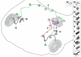 Diagram for BMW 430i xDrive Gran Coupe Hydraulic Hose - 34306864173