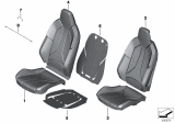 Diagram for 2017 BMW i8 Seat Cushion Pad - 52107398712