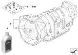 Diagram for 2002 BMW 330xi Torque Converter - 24407504300