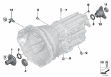 Diagram for BMW 650i Automatic Transmission Seal - 23127501712