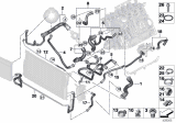 Diagram for BMW X3 Radiator Hose - 11537639998