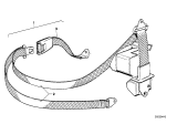 Diagram for 1983 BMW 320i Seat Belt - 72111868884