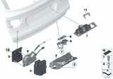 Diagram for BMW X3 Door Lock Actuator Motor - 51247249578