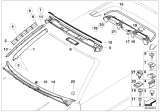 Diagram for 2004 BMW M3 Fender Splash Shield - 51718220048