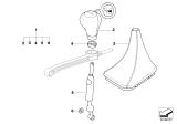 Diagram for BMW 328i Shift Linkage Boot - 25117919219