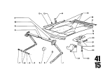 Diagram for 1971 BMW 2800CS Lift Support - 41611814312