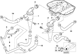 Diagram for 2001 BMW Z8 Cooling Hose - 11151406902