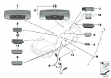 Diagram for 2012 BMW 328i Interior Light Bulb - 63319239404