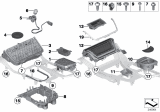 Diagram for BMW 535d xDrive Cup Holder - 51169277269