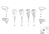 Diagram for BMW 323i Shift Knob - 25162228252