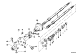 Diagram for 1982 BMW 633CSi Steering Column Seal - 32311104156