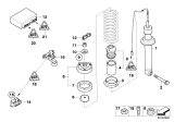 Diagram for BMW 735i Coil Spring Insulator - 33531133671