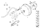 Diagram for 2004 BMW 530i Brake Booster - 34336784972