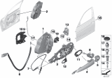 Diagram for BMW 320i xDrive Door Lock Cylinder - 51217310731