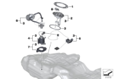 Diagram for BMW 750i xDrive Fuel Tank Lock Ring - 16117188565