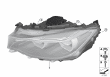 Diagram for 2017 BMW 340i GT xDrive Headlight - 63117470417