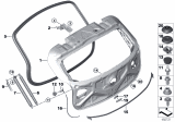 Diagram for 2018 BMW X2 Trunk Lid Lift Support - 51249465654