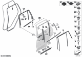 Diagram for 2020 BMW X3 M Door Seal - 51722712750