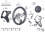 Diagram for 2013 BMW M5 Steering Wheel - 32307846035