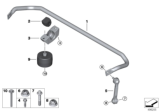 Diagram for BMW X7 Sway Bar Kit - 33556893547