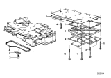 Diagram for 1978 BMW 530i Automatic Transmission Filter - 24311201102