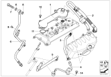 Diagram for 2001 BMW M3 PCV Valve Hose - 11157834056