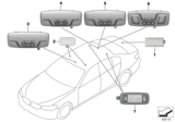 Diagram for 2019 BMW 530i xDrive Interior Light Bulb - 63319349579