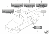 Diagram for 2019 BMW 530e Interior Light Bulb - 63319349579