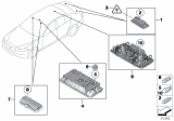 Diagram for 2016 BMW M5 Interior Light Bulb - 63319163764