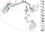 Diagram for 2013 BMW X5 Brake Line - 34306853743