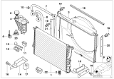 Diagram for 1997 BMW 840Ci Coolant Reservoir Cap - 17111742231