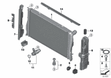 Diagram for BMW 335i Radiator - 17117547059