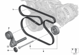 Diagram for 2011 BMW X5 Drive Belt - 11288477787