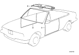 Diagram for 1992 BMW 325i Weather Strip - 51710032371