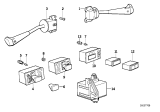 Diagram for 1985 BMW 524td Headlight Bulb - 63311380882