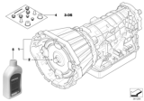 Diagram for BMW Alpina V8 Roadster Torque Converter - 24407512589