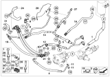 Diagram for 2003 BMW 745Li Power Steering Hose - 32416753820