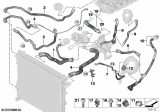 Diagram for 2020 BMW X6 Coolant Reservoir Hose - 17128654310