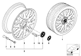 Diagram for BMW Alloy Wheels - 36112229145